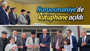 Nuruosmaniye'de kütüphane açıldı