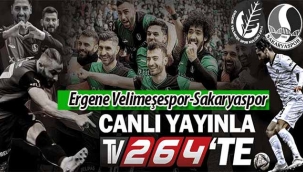 Sakaryaspor'un maçı bugün TV264'ten canlı yayınlanacak