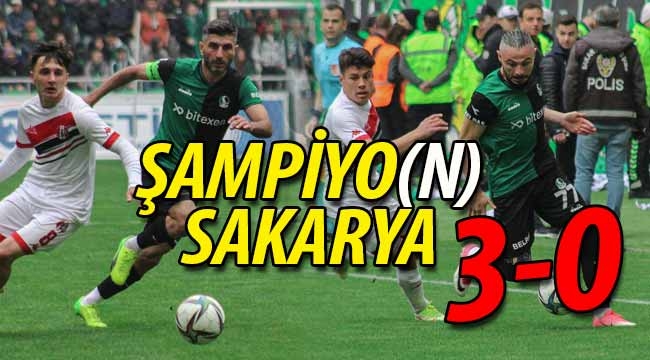 Şampiyo(n) Sakarya!