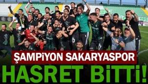 Şampiyon Sakaryaspor