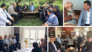 Ümit Dikbayır'dan Geyve'ye taziye ziyaretleri