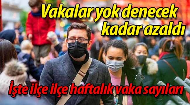 Vakalar artık yok denecek kadar azaldı