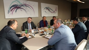 Vali Kaldırım hayvancılık sektör temsilcileriyle toplandı