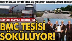 2023'te 10 bin kişi iş sahibi olacaktı! Sökülmeye başlandı