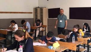 Alifuatpaşa Ortaokulu'nda LGS provası