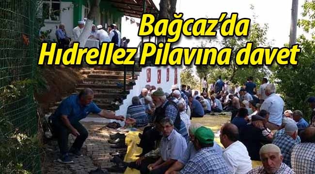 Bağcaz'da Hıdırellez Pilavına davet!