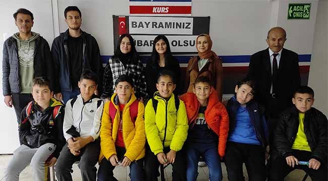 Çözüm Kurs'ta bayramlaşma