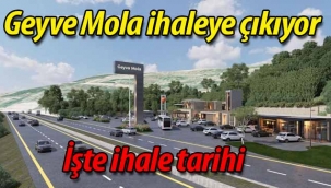 Geyve Mola ihaleye çıkıyor.. İşte ihale tarihi