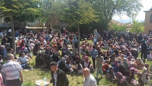 İçdedeler'deki hıdrellez pilavına büyük ilgi