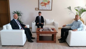 Koçer'den Kaymakam Güven'e ziyaret