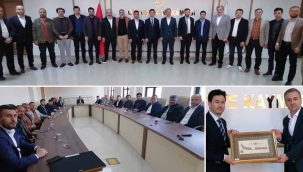 Sakarya MÜSİAD'tan kaymakam Güven'e ziyaret