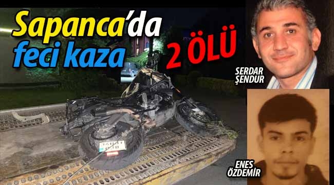 Sapanca'da feci kaza: 2 ÖLÜ
