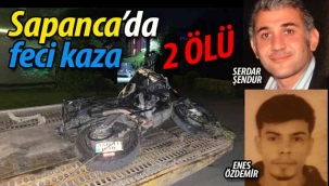 Sapanca'da feci kaza: 2 ÖLÜ