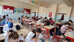 Geyve Anadolu Lisesi DYK sınavı yaptı