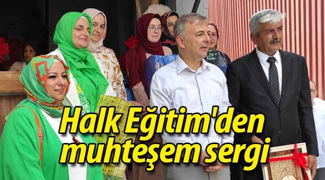 Geyve Halk Eğitim'den muhteşem sergi