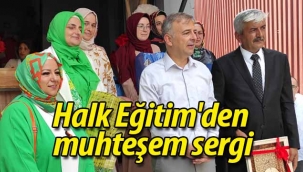 Geyve Halk Eğitim'den muhteşem sergi