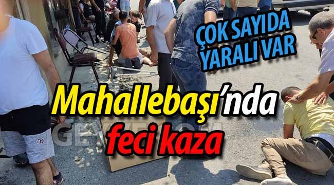 Geyve Mahallebaşı'nda feci kaza.. 