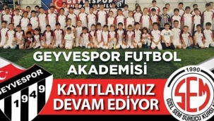 Geyvespor futbol kursu açıldı!