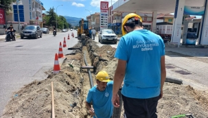Tepecikler'de içmesuyu altyapısı yenileniyor