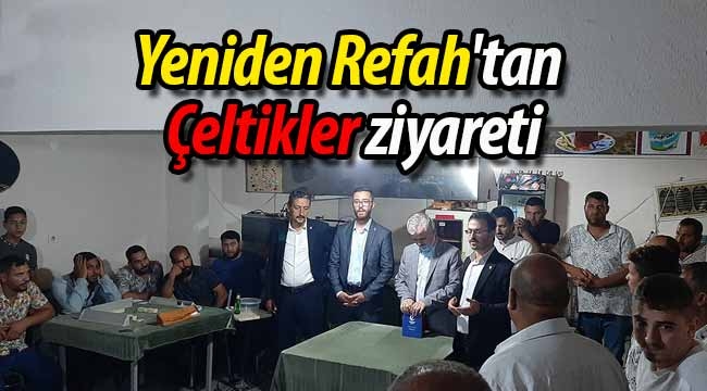 Yeniden Refah'tan Çeltikler ziyareti