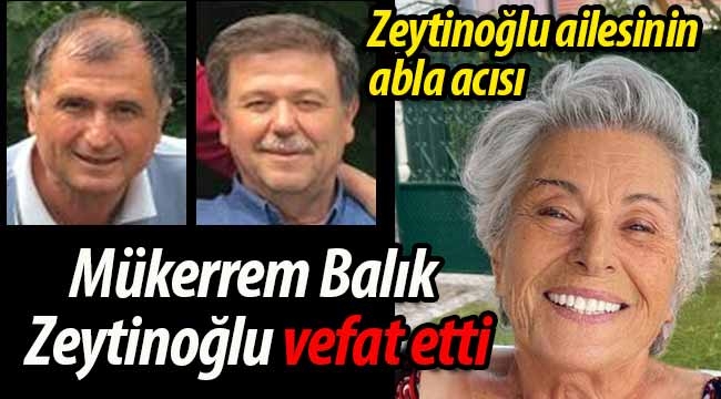 Zeytinoğlu ailesinin abla acısı