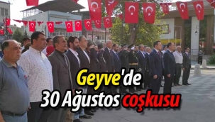 Geyve'de 30 Ağustos coşkusu