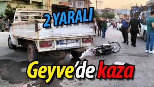 Geyve'de kaza: 2 yaralı