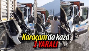 Geyve Karaçam'da kaza: 3 yaralı