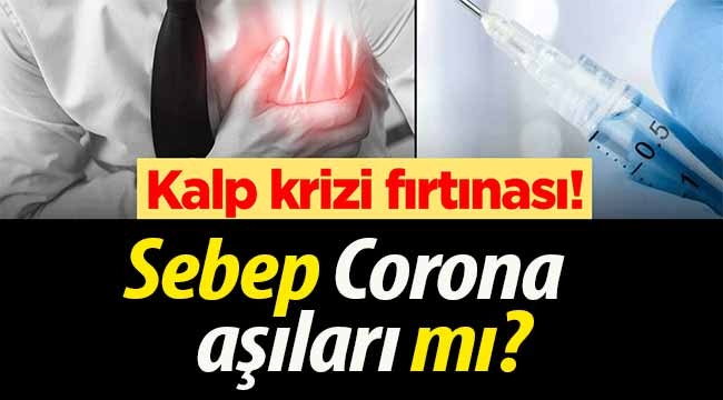 'Kalp krizi fırtınası'.. Sebep aşılar mı?