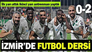 Sakaryaspor, İzmir'de galip: 0-2