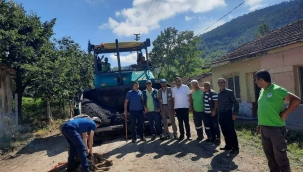 Yolu asfaltlanan Günhoşlar'dan teşekkür