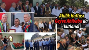 Ahilik Haftası, Geyve Ahibaba'da kutlandı