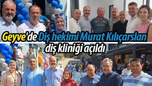 Geyve'de MK Dental Clinic törenle hizmete girdi