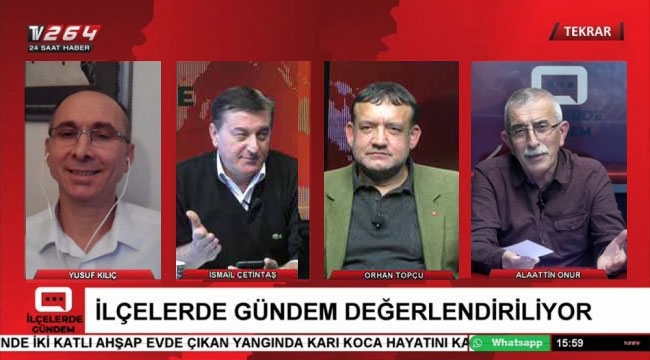 Geyve'nin gündemi TV264'te ele alınıyor