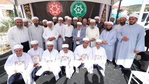 Geyveli hafızlar icazet belgelerini aldı