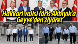 İdris Akbıyık'a Geyve'den ziyaret