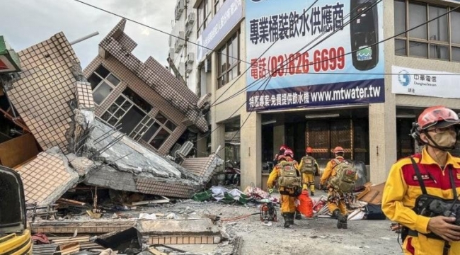 Tayvan'da 6,8 büyüklüğünde deprem
