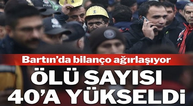 Bartın'da bilanço ağırlaşıyor: 40 ölü