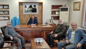 Lüleburgaz Müftüsü Sabri Demir'den Geyve ziyareti