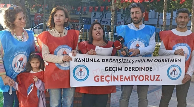 Öğretmenler geçim derdinde