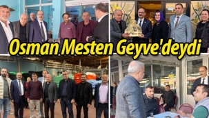 Osman Mesten Geyve'deydi