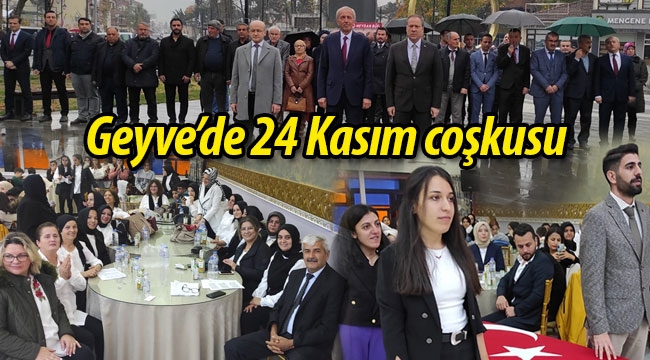 Geyve'de Öğretmenler Günü coşkusu