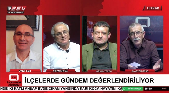 Geyve'nin gündemi TV264'te ele alınıyor