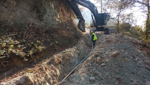 Melekşesolak'a 2 bin 500 metrelik yeni hat