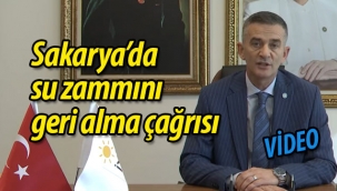 Sakarya'da su zammını geri alma çağrısı