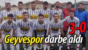 Geyvespor, Karasu'da darbe aldı: 3-0