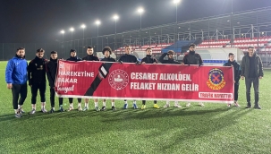 Jandarma'dan anlamlı pankart