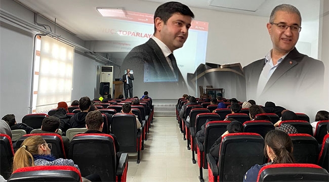 Eser'den Geyve Elvan Bey A.Lisesi öğrencilerine konferans