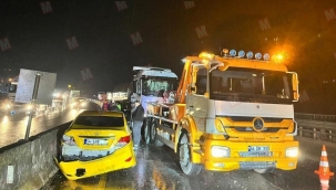 Geyve Boğazı'nda zincirleme kaza!