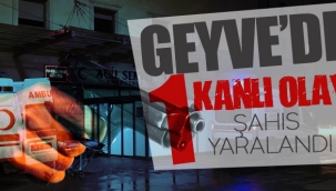 Geyve'de silahlı vurgun!